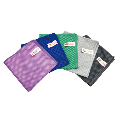 Checkered Microfiber Towel (16" x 16" )