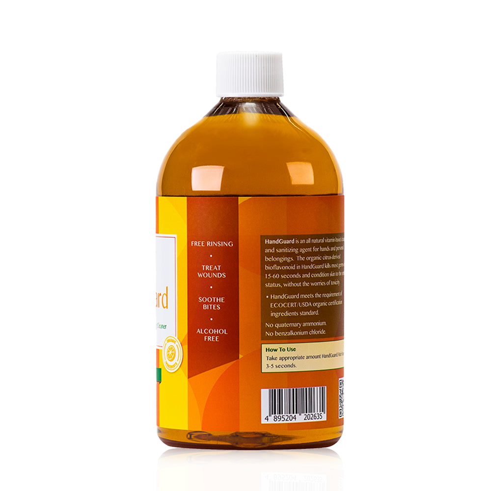 HandGuard™ Natural Organic Hand Sanitizing Cleaner