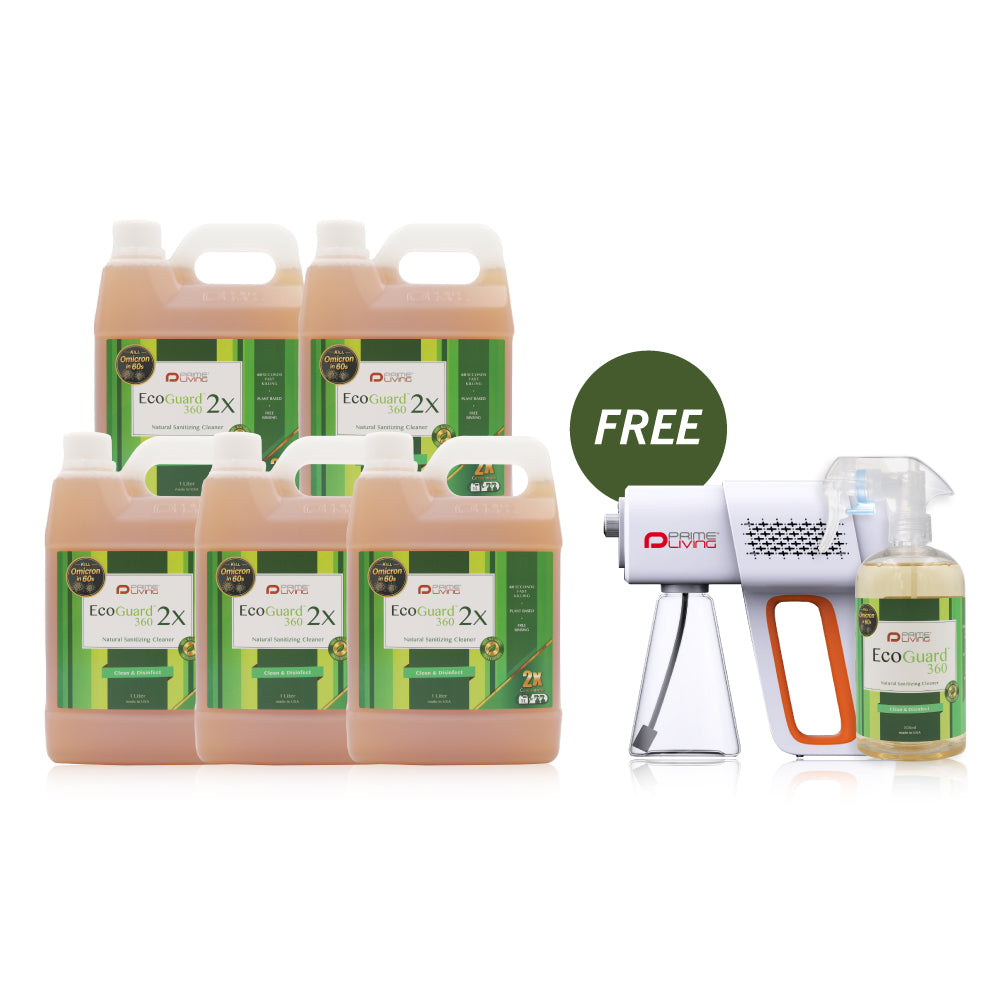 EcoGuard 360™ 2x Concentrate Natural Sanitizing Cleaner
