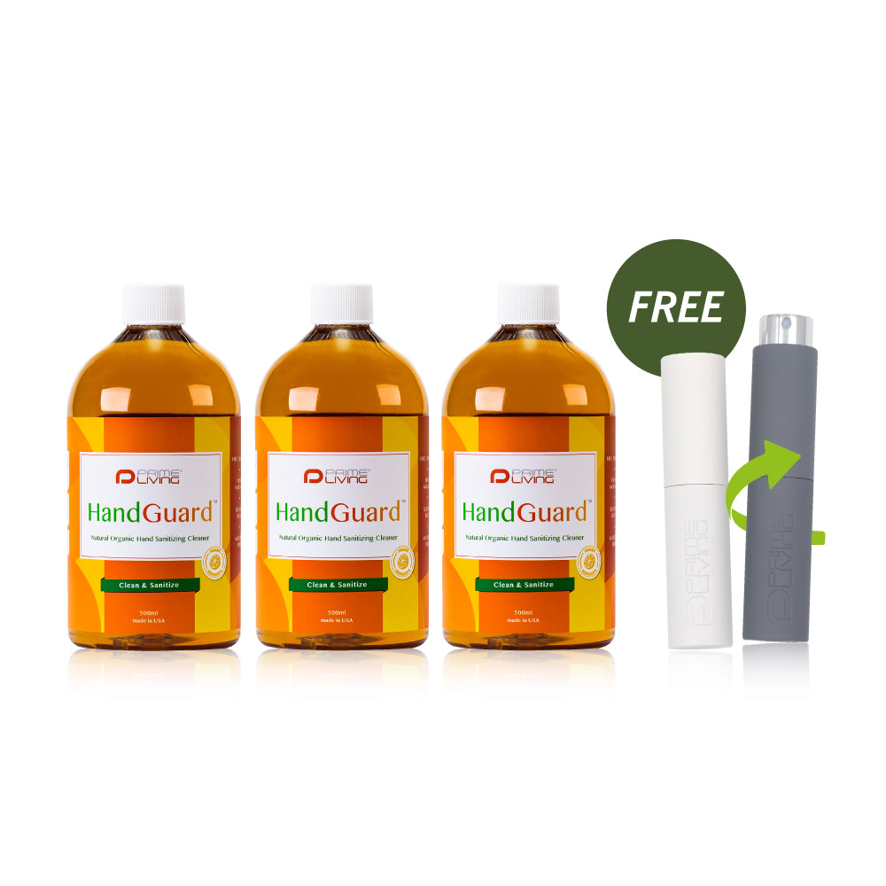 HandGuard™ Natural Organic Hand Sanitizing Cleaner