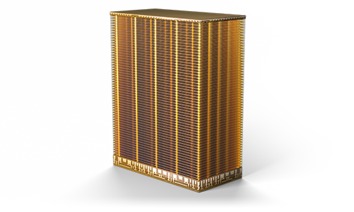 G8 NAND gold tower closeup