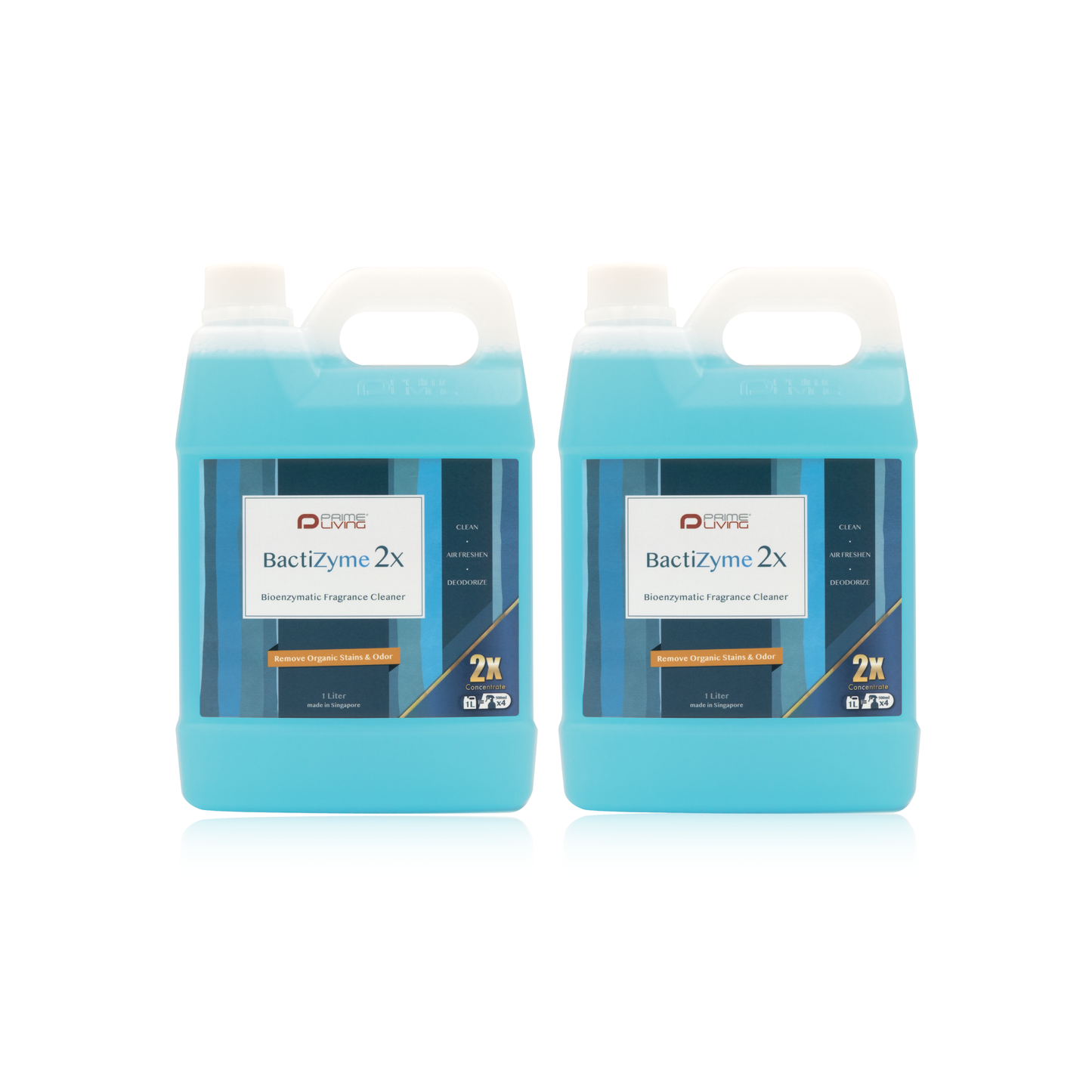 BactiZyme 2x Concentrate Bioenzymatic Deodorizing Cleaner